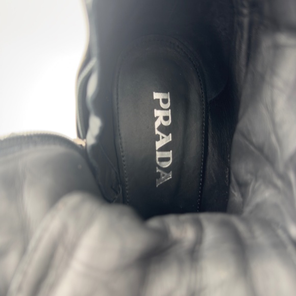 Prada triangle-logo 110mm boots - Picture 13 of 16